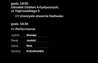 25. Festiwal Sztuki Interakcje w Piotrkowie. Program i rozmowa z Andrzejem Hoffmanem i Danielem Sołtysiakiem