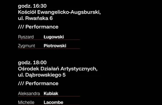 25. Festiwal Sztuki Interakcje w Piotrkowie. Program i rozmowa z Andrzejem Hoffmanem i Danielem Sołtysiakiem