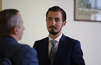 Do kogo były słowa o krwi na rękach Wiceprezydent Piotr Kulbat i Adam Szaciński przed sądem