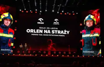 OSP Przygłów doceniona na jubileuszowej gali ORLEN Na Straży