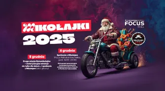 Moto Mikołajki w Piotrkowie 