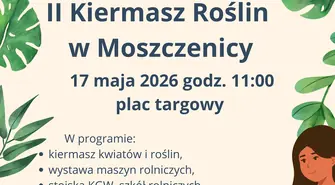 II Kiermasz Roślin w Moszczenicy