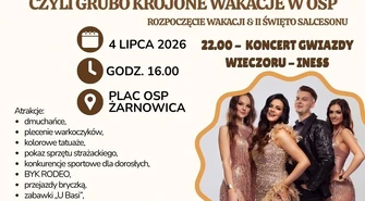 Wielkie rozpoczęcie wakacji w Żarnowicy już 4 lipca