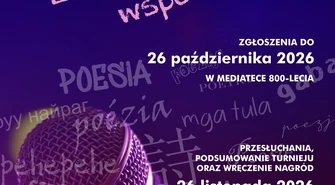 Powiatowy Turniej Recytatorski „Emocje poezji współczesnej” – zgłoszenia do 26.10.2026