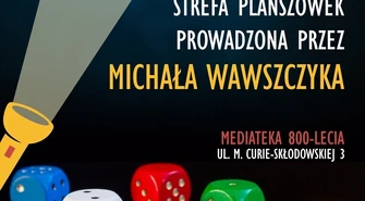 Strefa planszówek podczas Nocy Bibliotek!